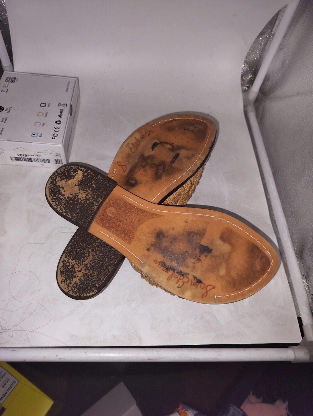 Sam Edelman Gracias Slide Sz 9 - Picture 4 of 6